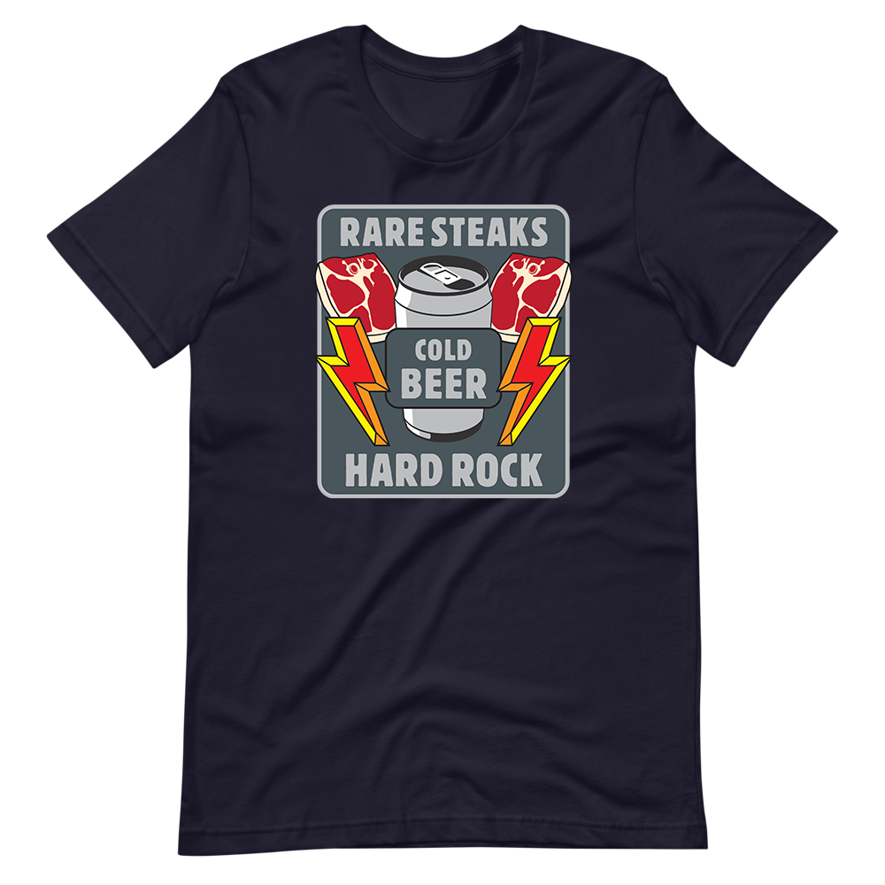 Rare Steaks Cold Beer Hard Rock