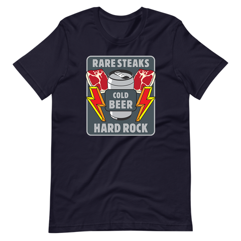 Rare Steaks Cold Beer Hard Rock