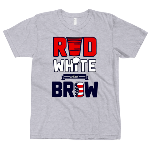 The Original Red, White & Brew Beer Pong T-Shirt