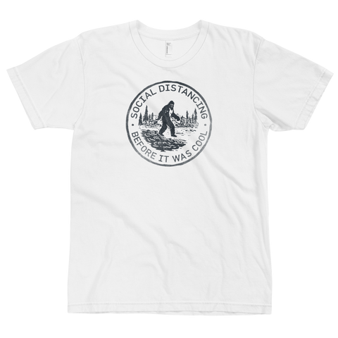 Social Distancing Before It Was Cool (Bigfoot) T-Shirt